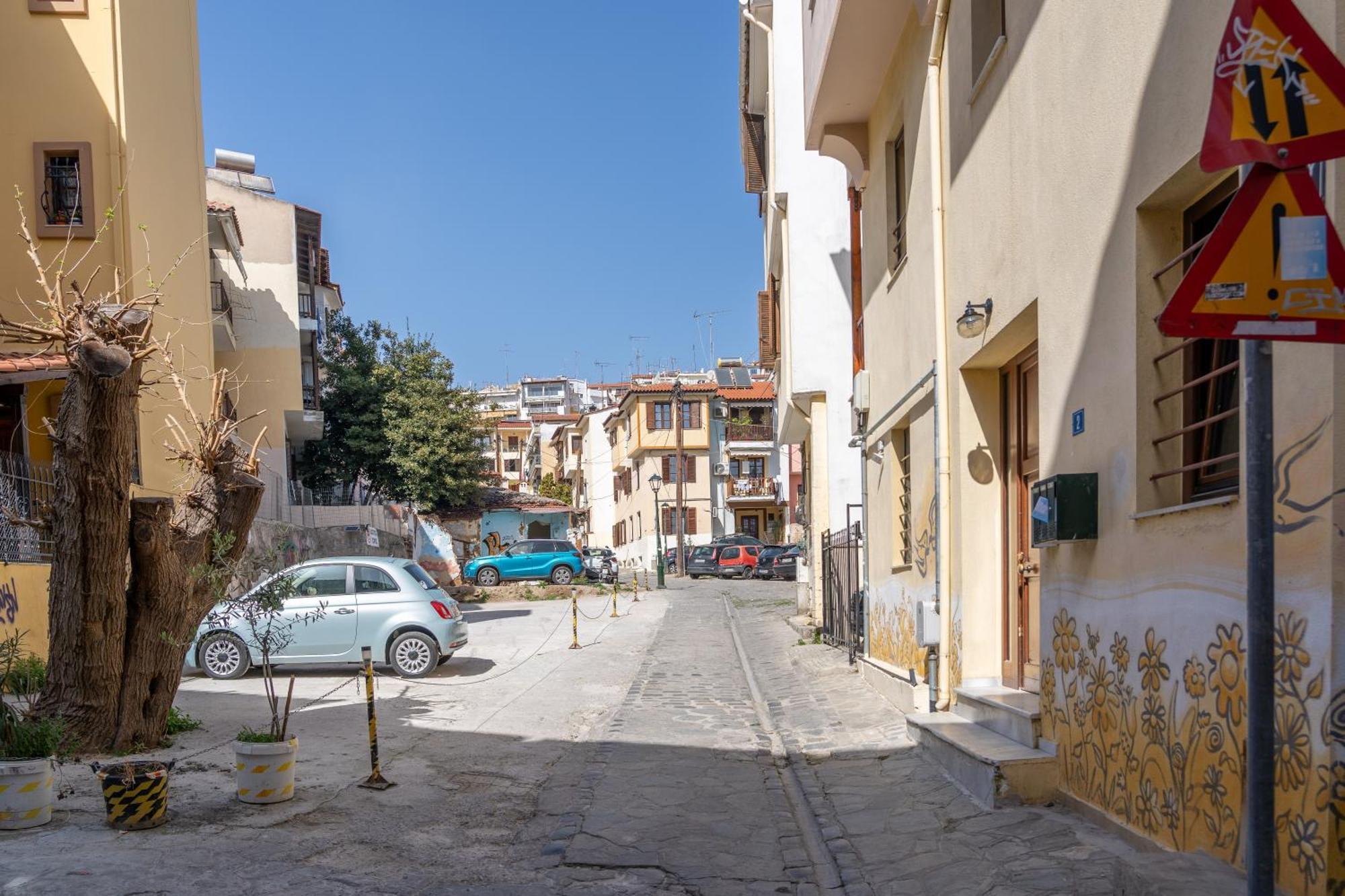 Thess Old Town 1 Free Private Parking Of Stayinthess 塞萨洛尼基 外观 照片